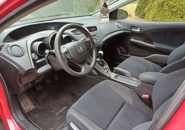 Honda Civic cena 25500 przebieg: 198000, rok produkcji 2013 z Mława małe 667